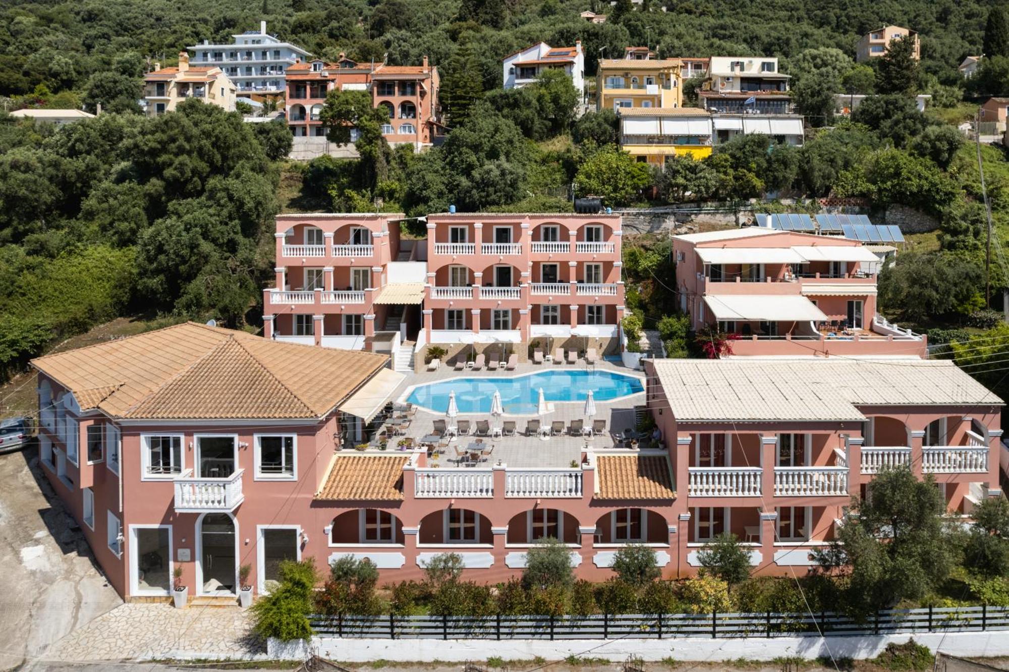 Paradiso Hotel Sea View And Pool Suites Ipsos Corfu Ngoại thất bức ảnh